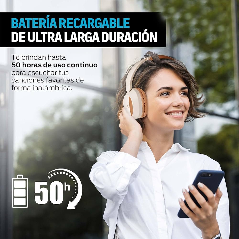 Audífonos con larga duración de batería