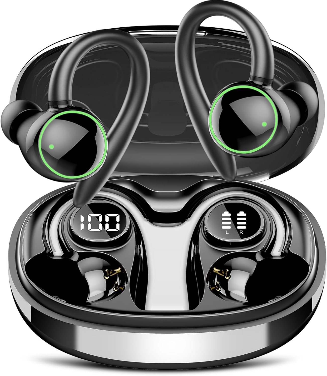 Auriculares con Gancho, Bluetooth 5.3, 48 horas