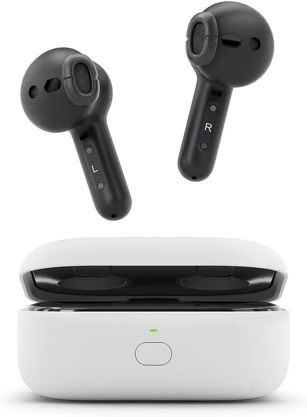Audífonos Bluetooth 5.2 y Alexa, personalización de audio, multipunto, 20 horas