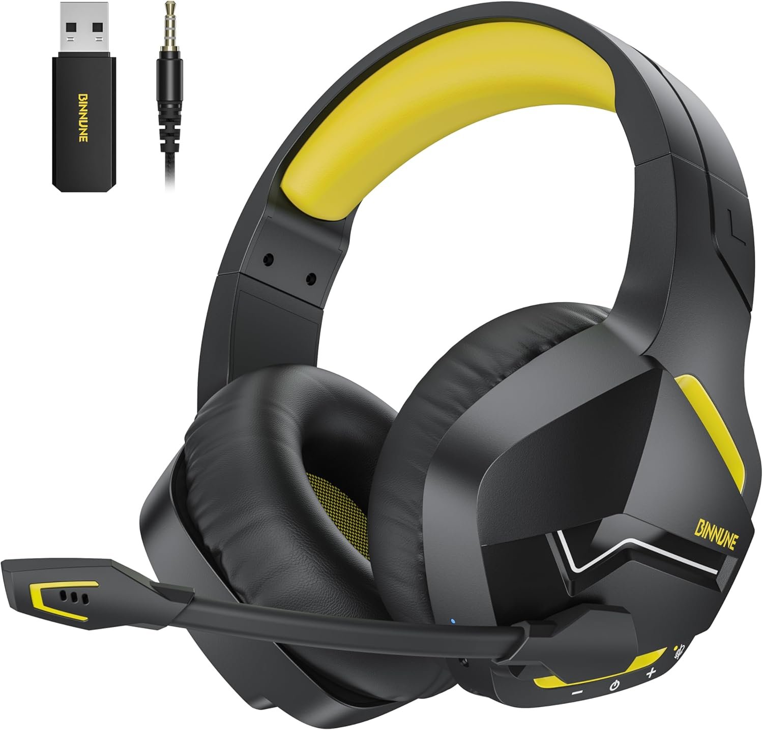 BINNUNE Wireless Gaming Headset
