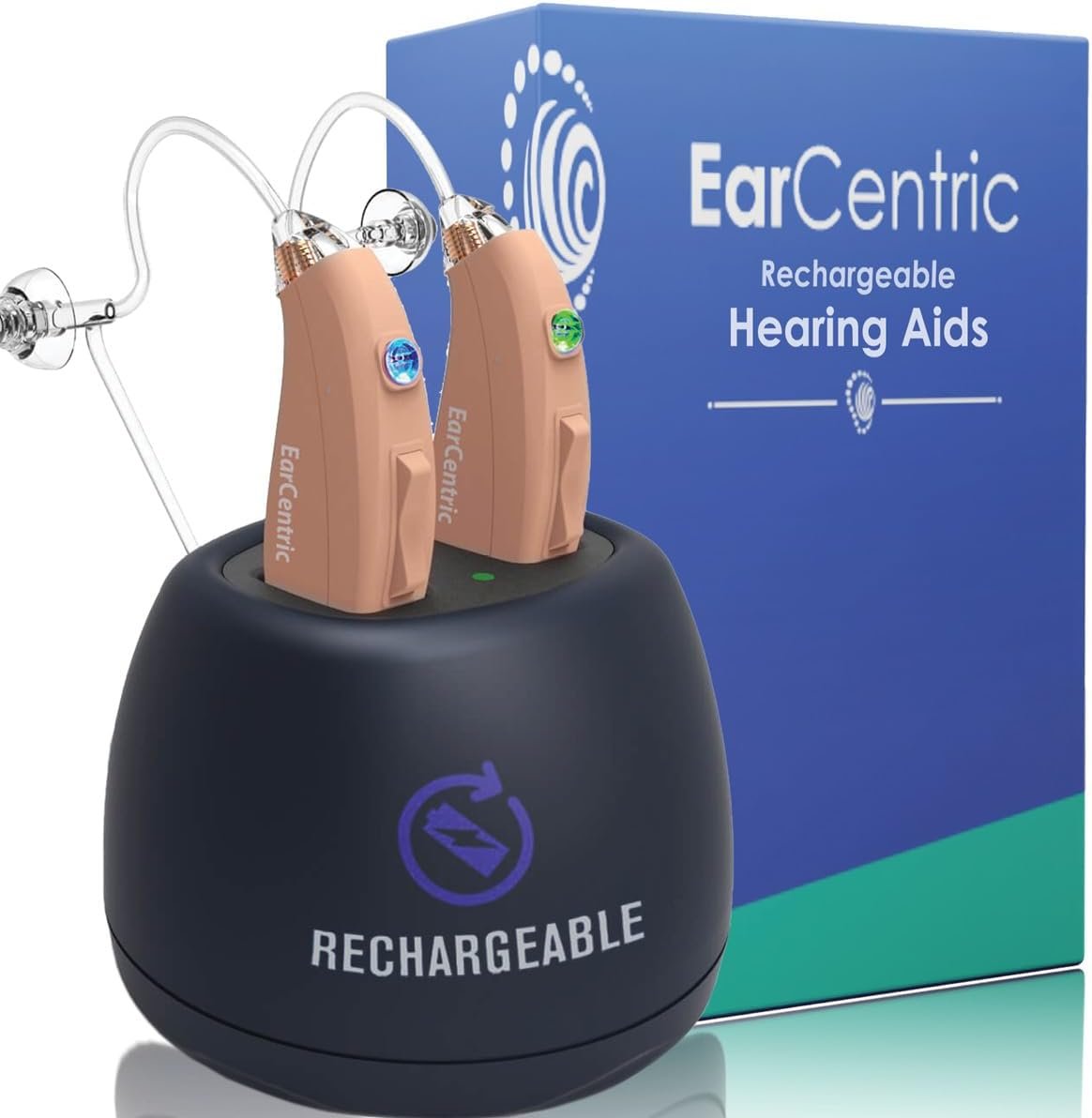 EarCentric EasyCharge - Audífonos recargables