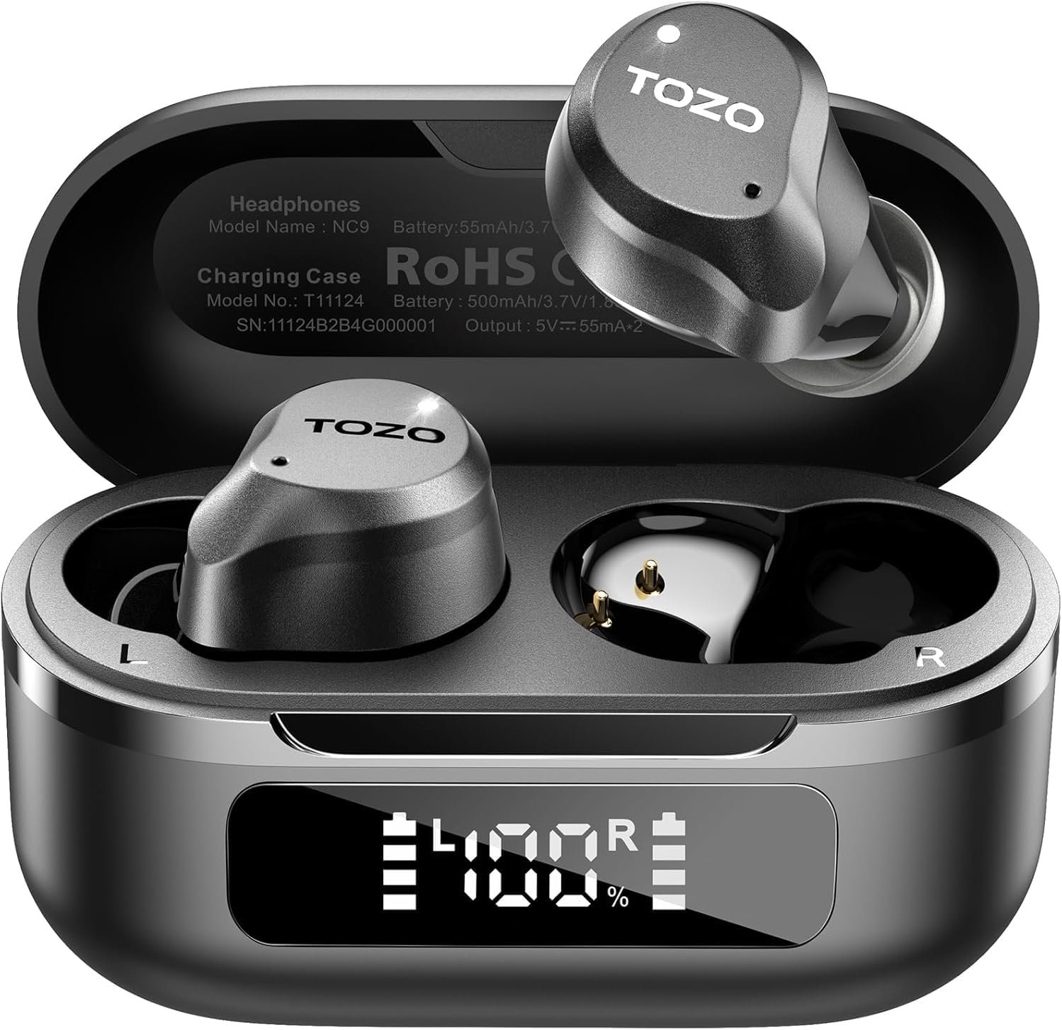 TOZO Hybrids with Active Noise Cancellation